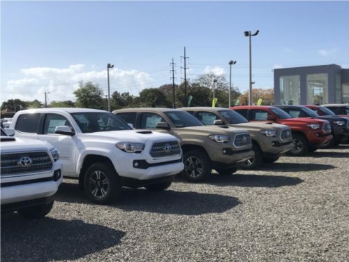 TOYOTA TACOMA TRD AÃO 2017